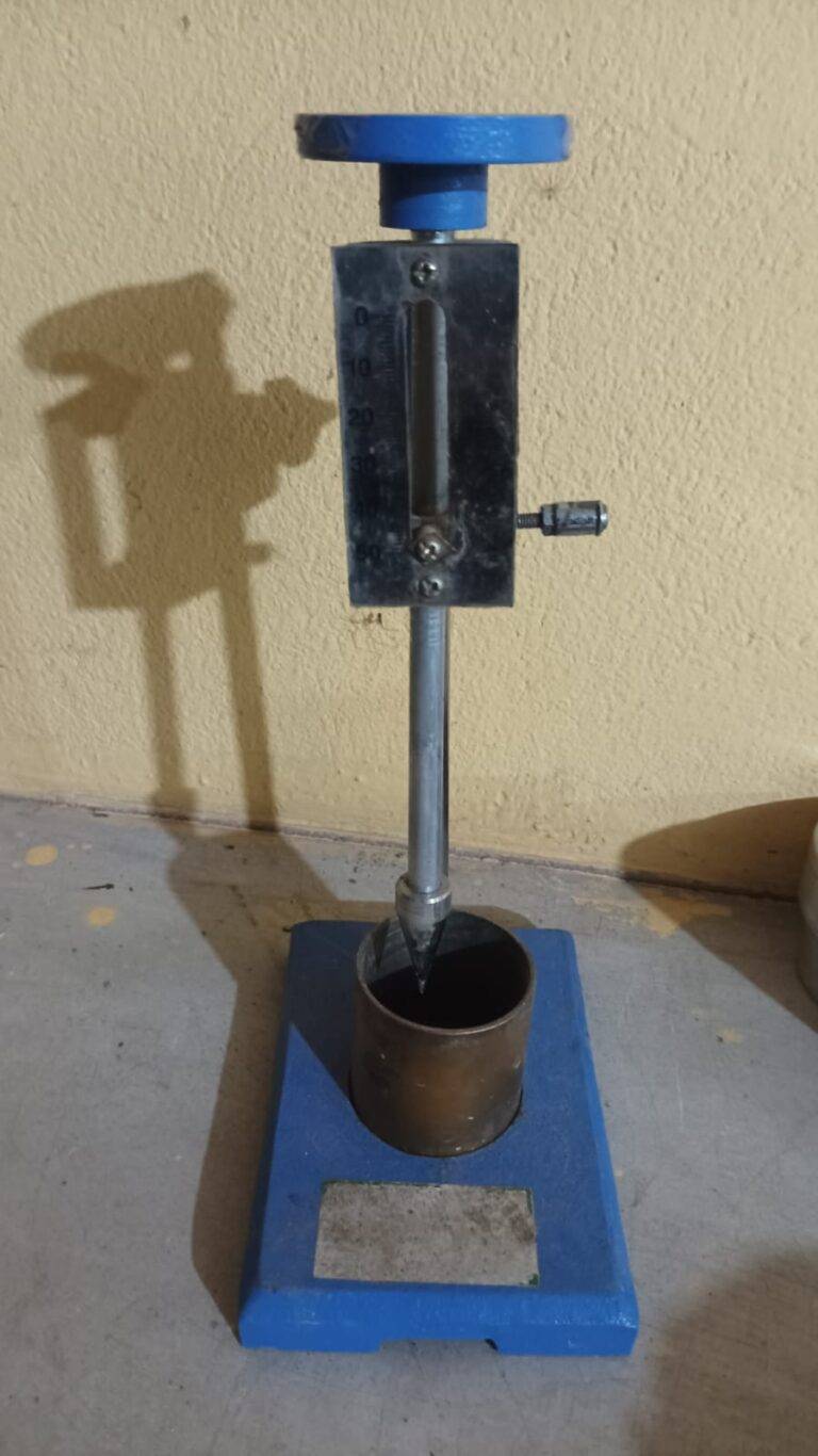 Consistence-cement