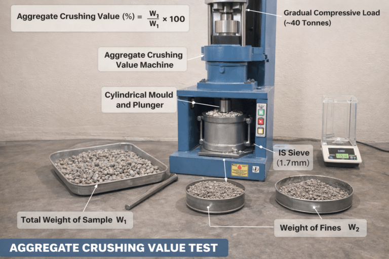 aggregate crushing value test