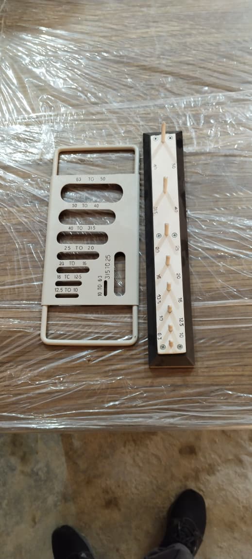 flakiness and elongation guage